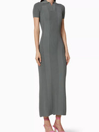 GREEN LA ROBE MAILLE POLO
