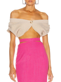 BEIGE LE CARDIGAN VALERIE