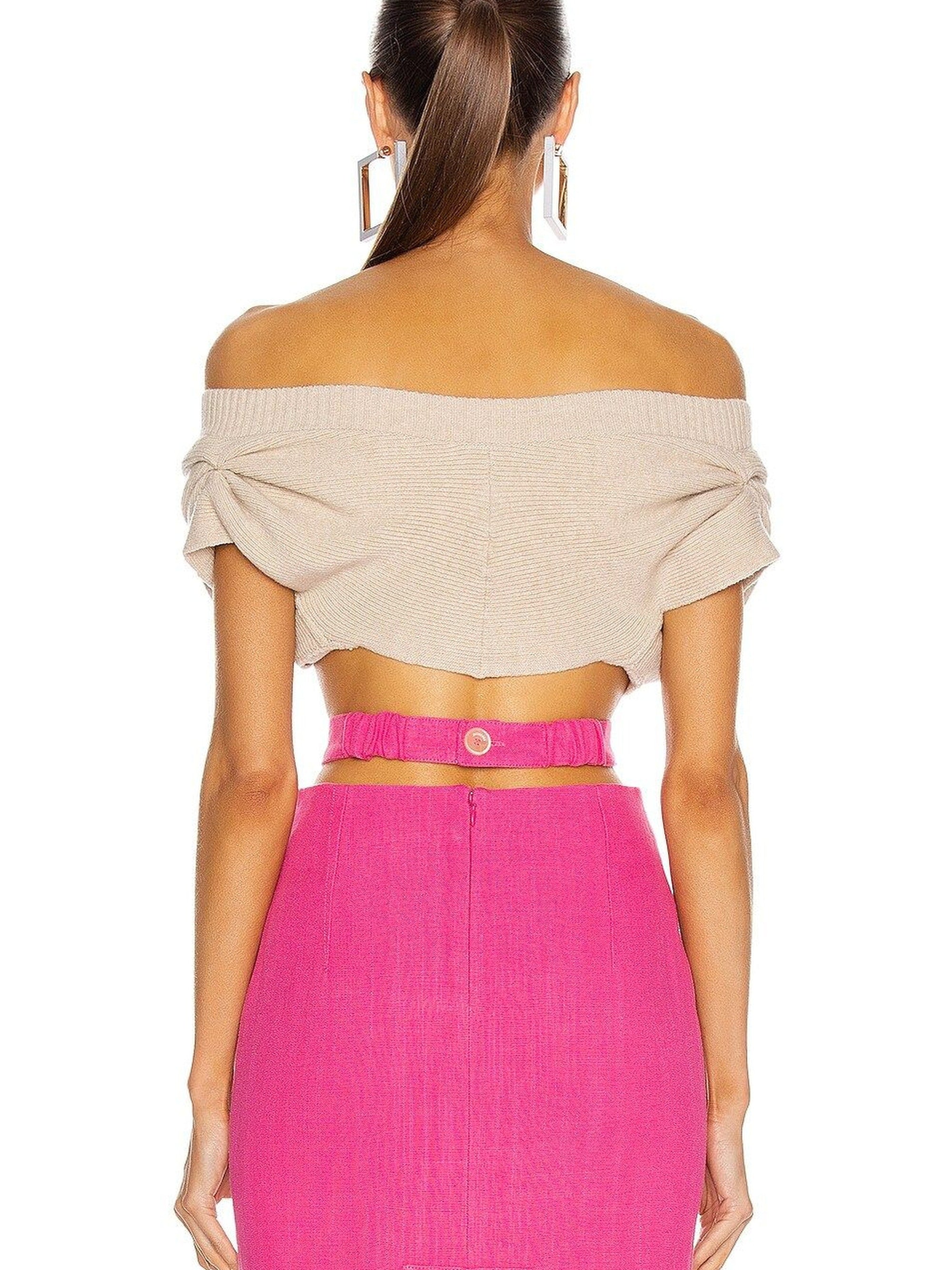BEIGE LE CARDIGAN VALERIE
