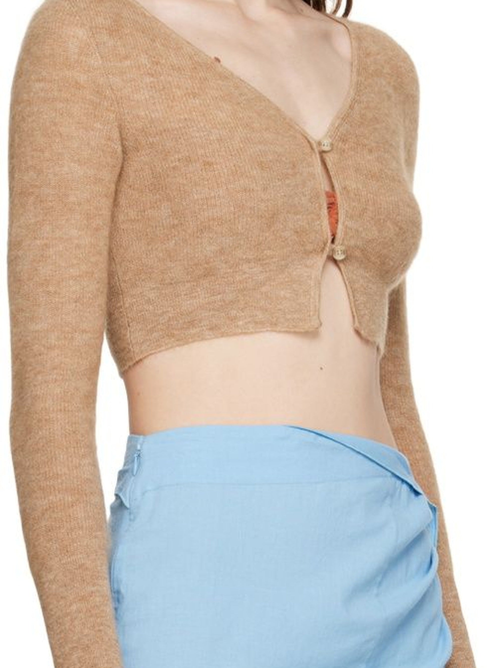 CAMEL LE CARDIGAN ALZOU