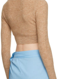 Cardigan Alzou en laine - Camel