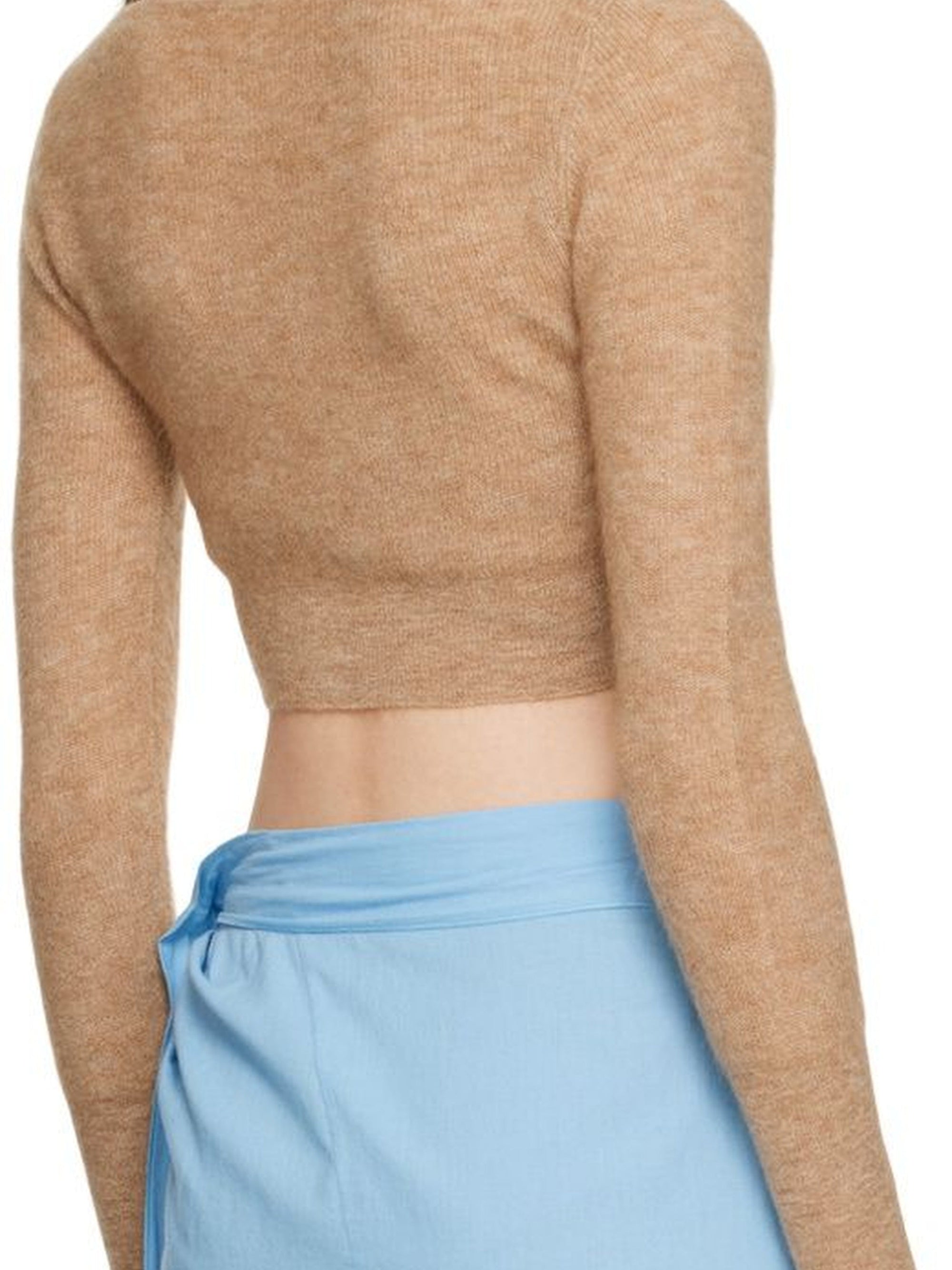 CAMEL LE CARDIGAN ALZOU
