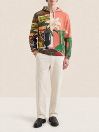 PRINT WHITE 10 LE SWEAT TABLEAU