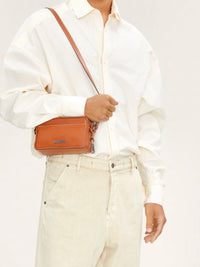 Sac Baneto en cuir - Dark Brown