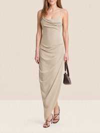 Robe Saudade longue - Beige