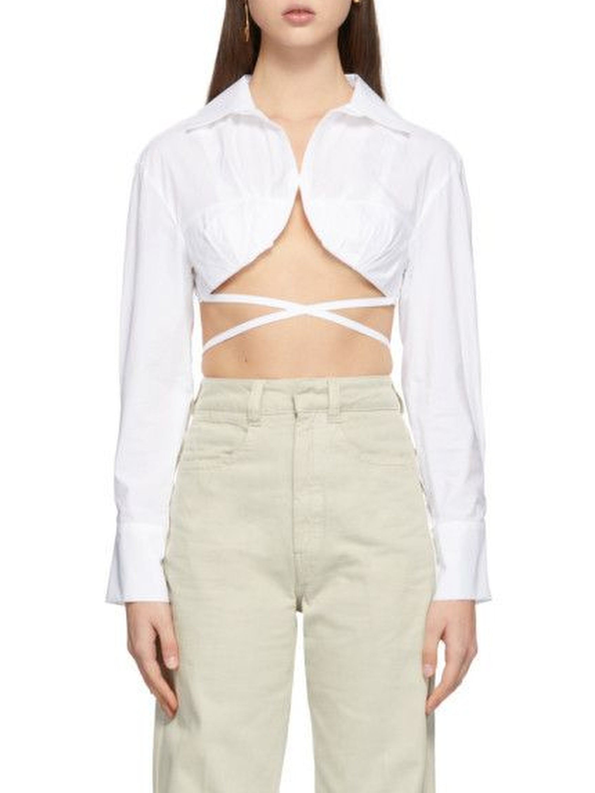 Chemise Baci à nouer - Beige