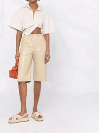 Chemise Capri asymétrique - Off White