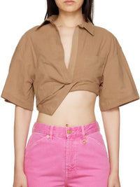 Chemise Capri courte - Beige