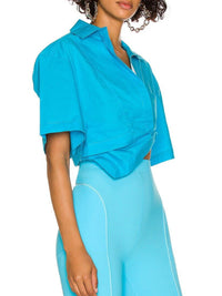 Chemise Capri courte - Light Blue