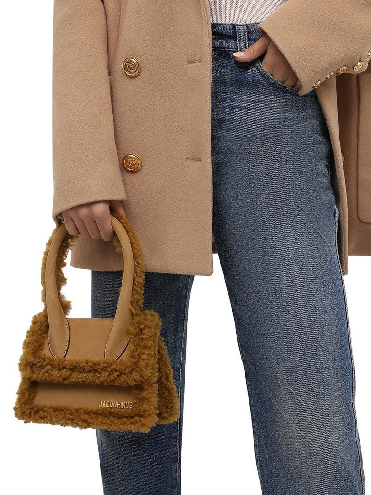Sac Chiquito en cuir - Light Khaki