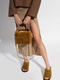 The Carré Bucket - Light Khaki