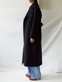 Manteau Sabe en laine - Black