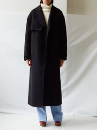 Manteau Sabe en laine - Black