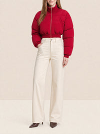 Doudoune Pralu courte - Red