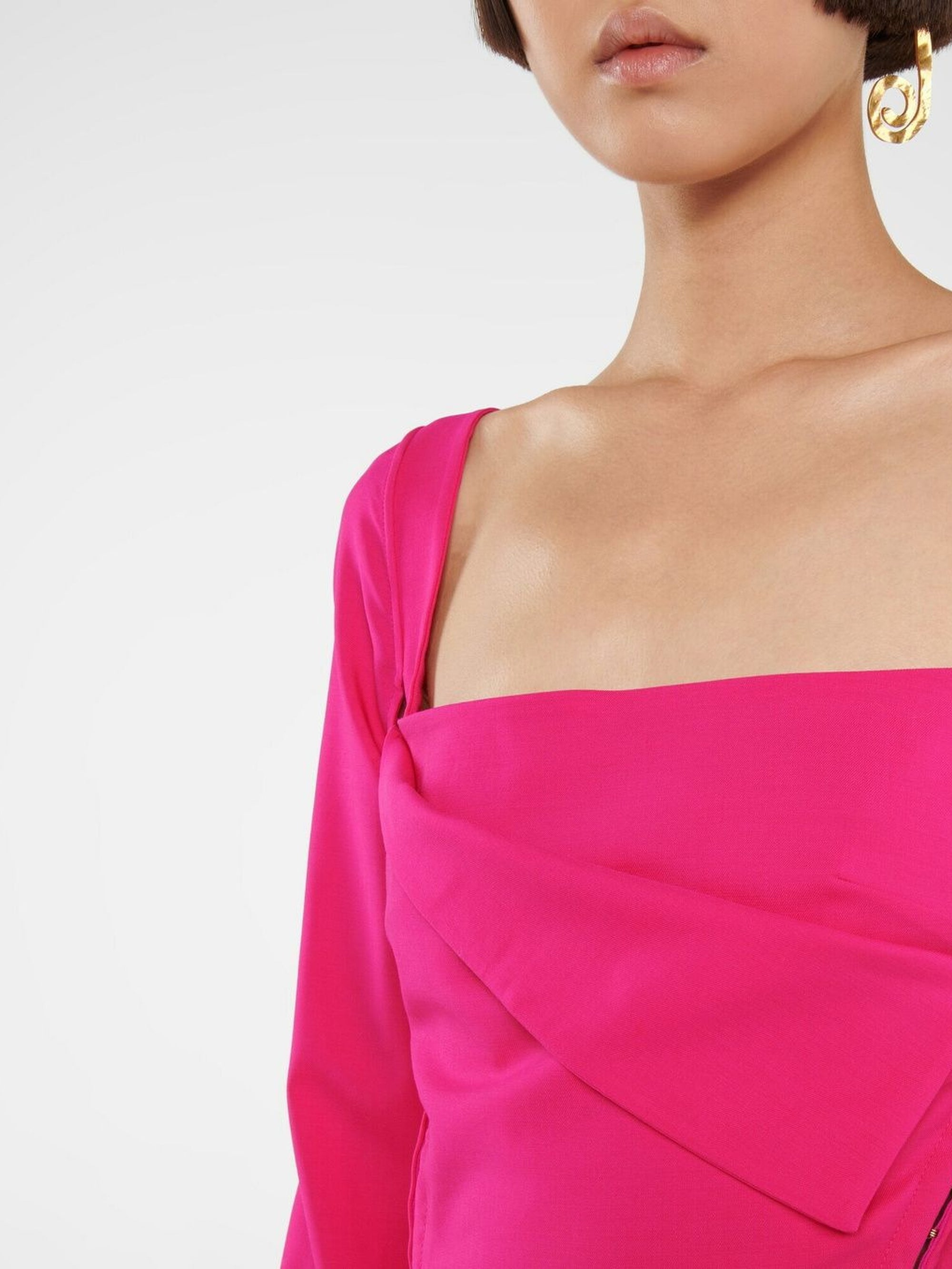 Robe Cerro en laine - Pink
