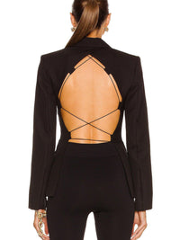 Veste Terra en laine - Black