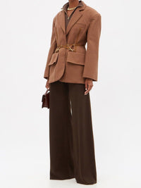 Veste Soco en laine - Brown