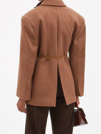 Veste Soco en laine - Brown