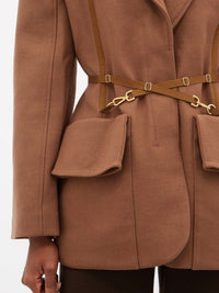Veste Soco en laine - Brown