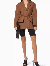 Veste Soco en laine - Brown