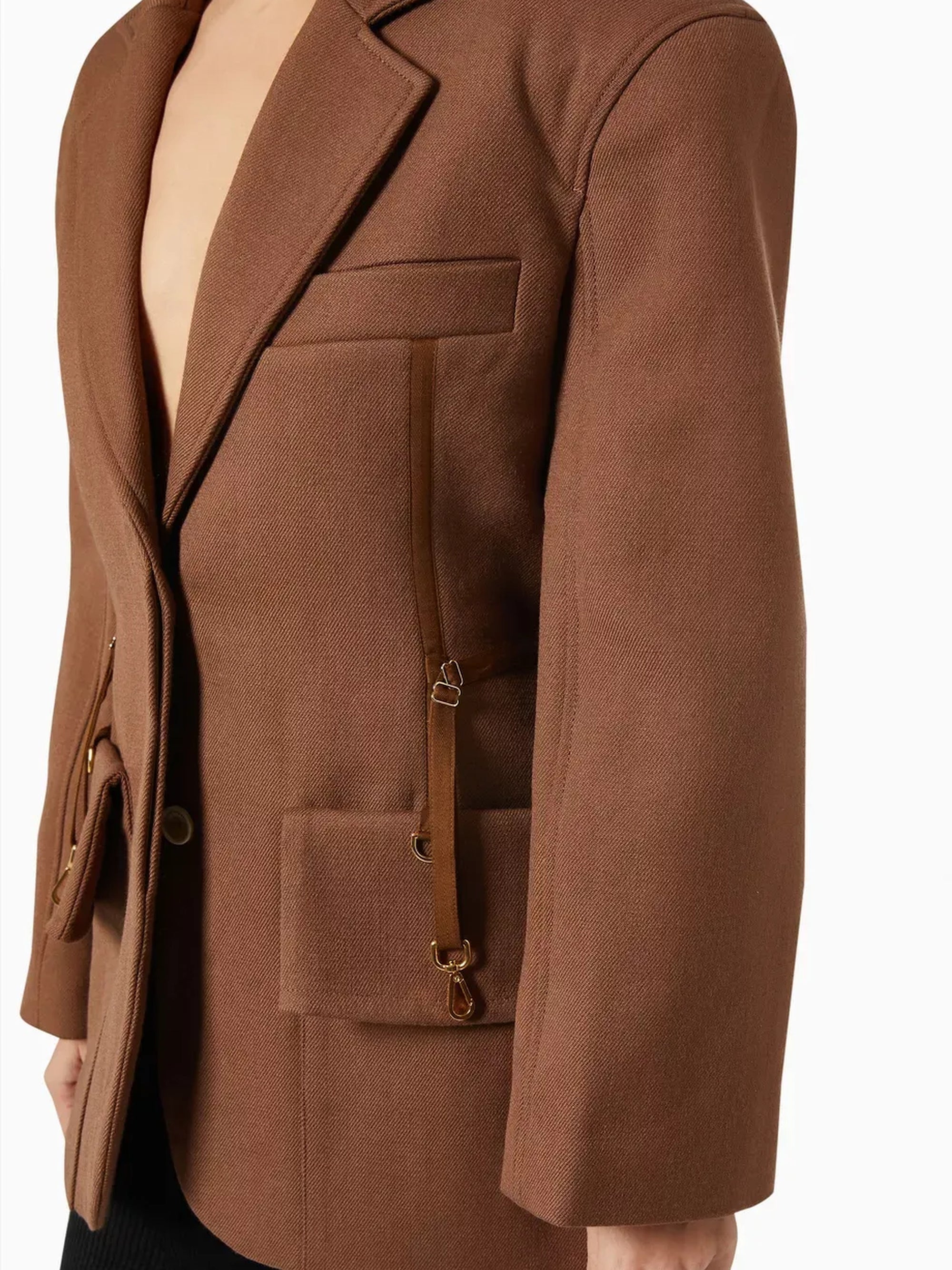 Veste Soco en laine - Brown