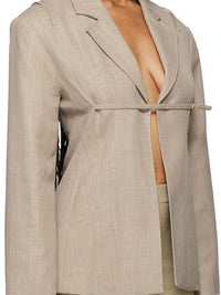 Veste cintrée Sauge - Beige