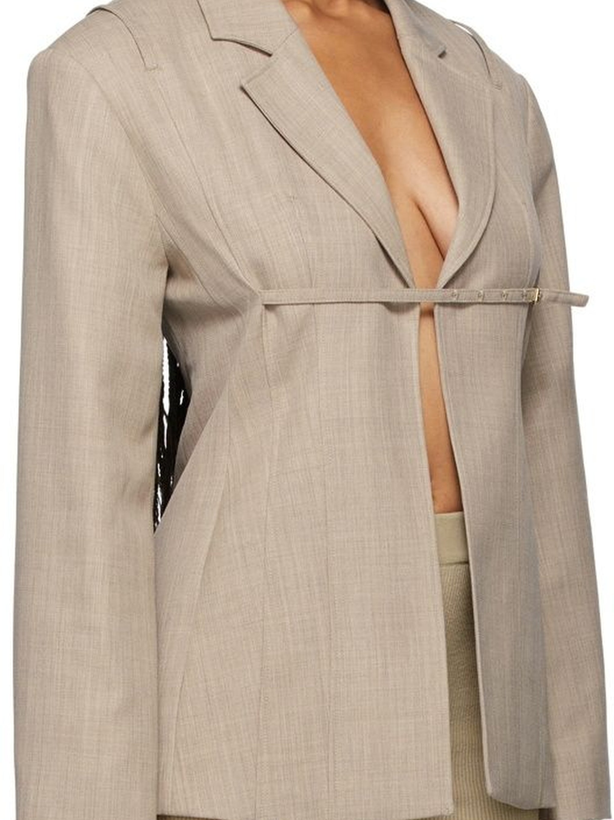 Veste cintrée Sauge - Beige