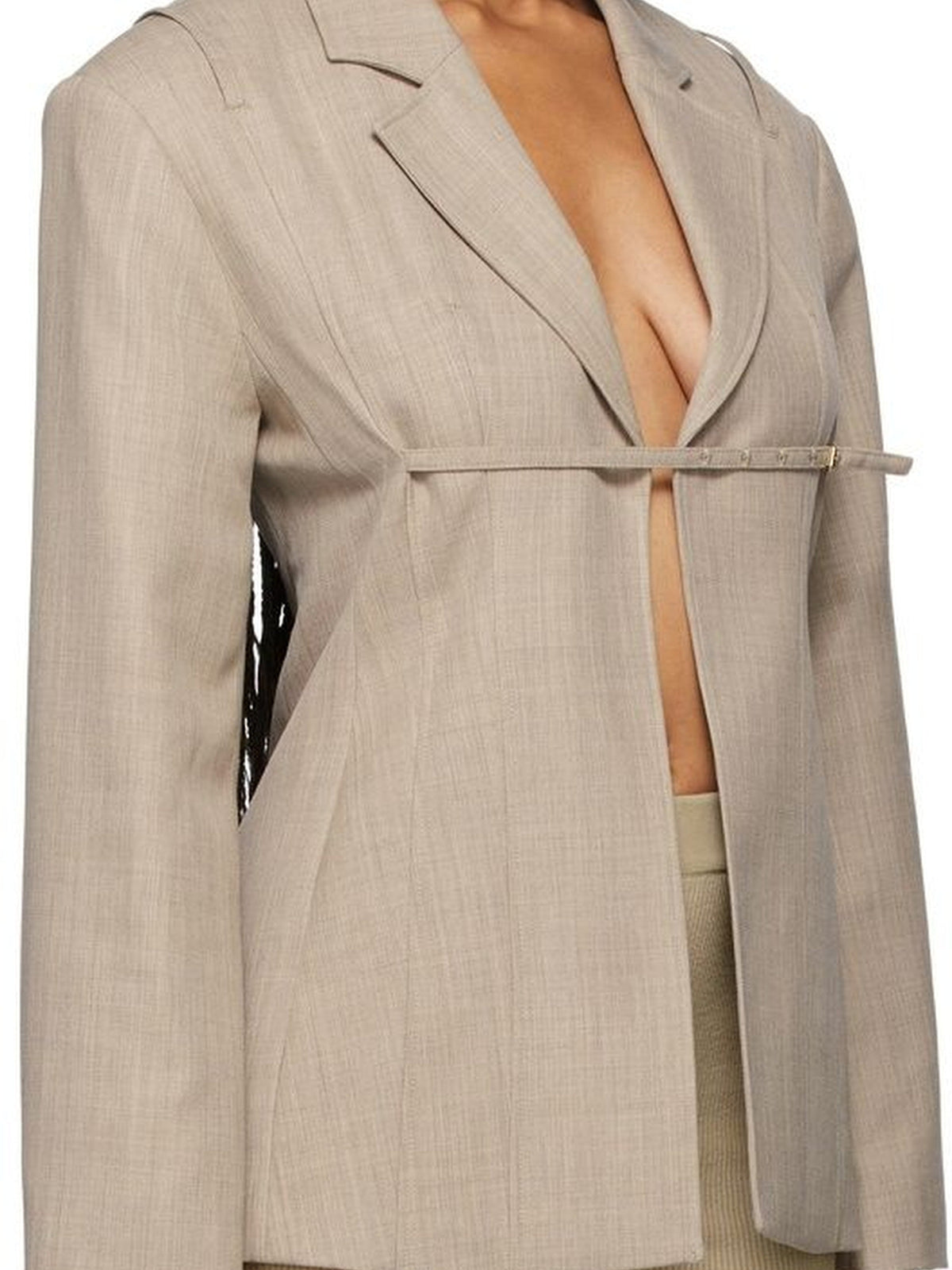 Veste cintrée Sauge - Beige