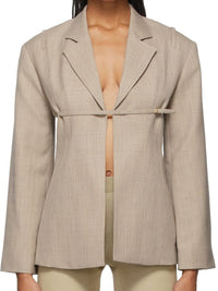 Veste cintrée Sauge - Beige