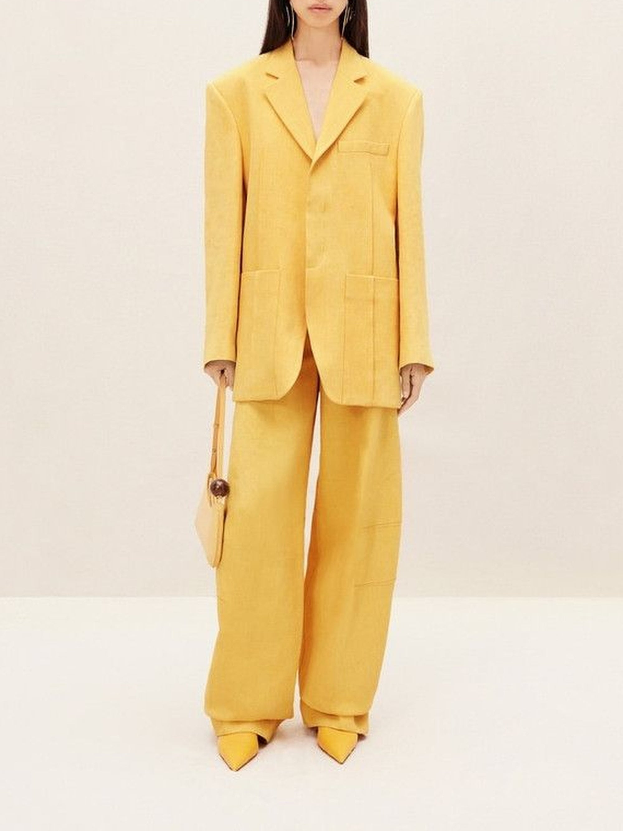Veste D'Homme en lin - Yellow