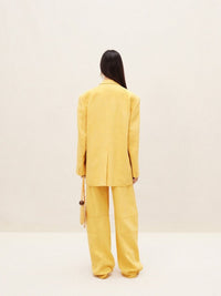 Veste D'Homme en lin - Yellow