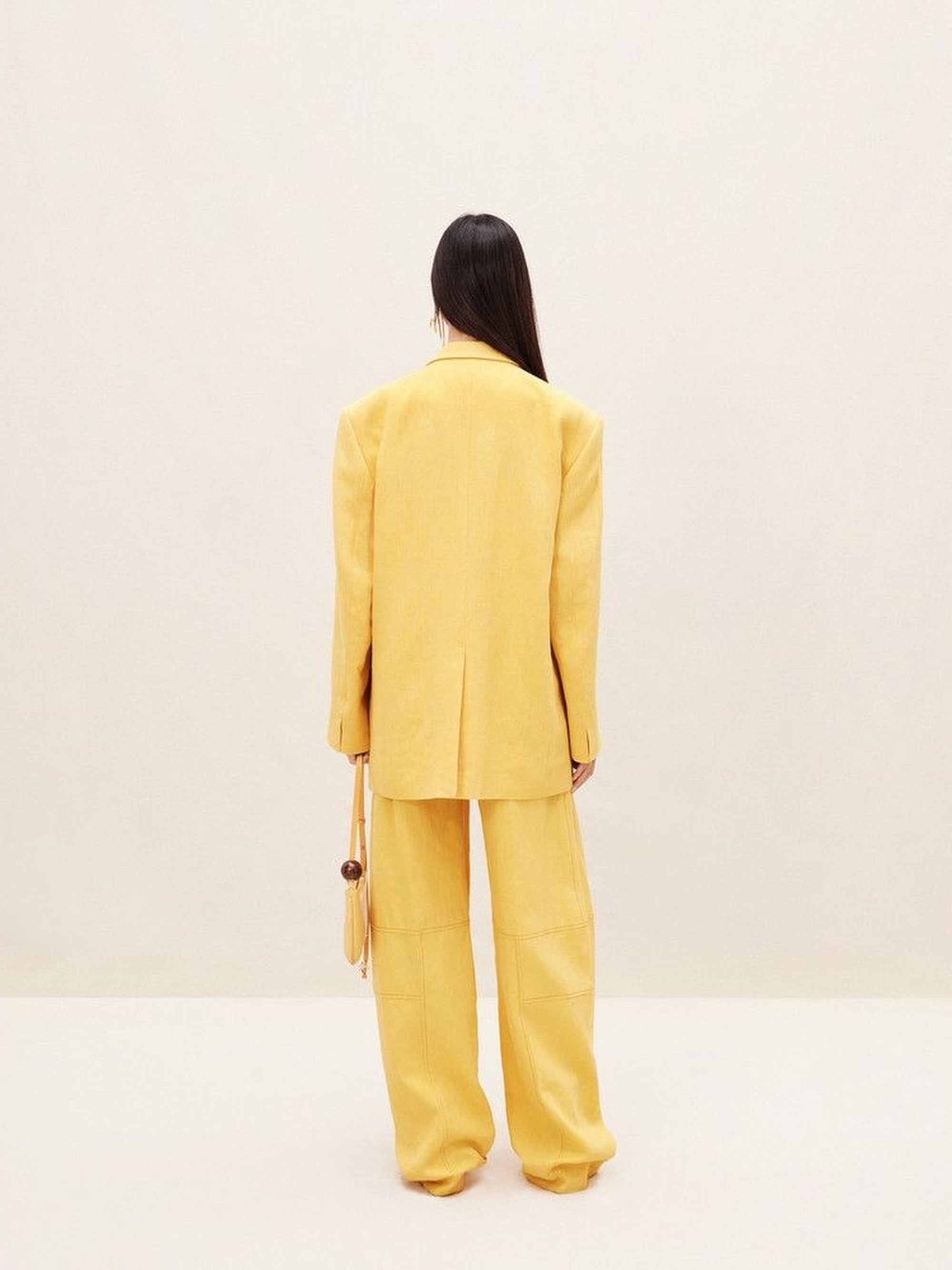 Veste D'Homme en lin - Yellow