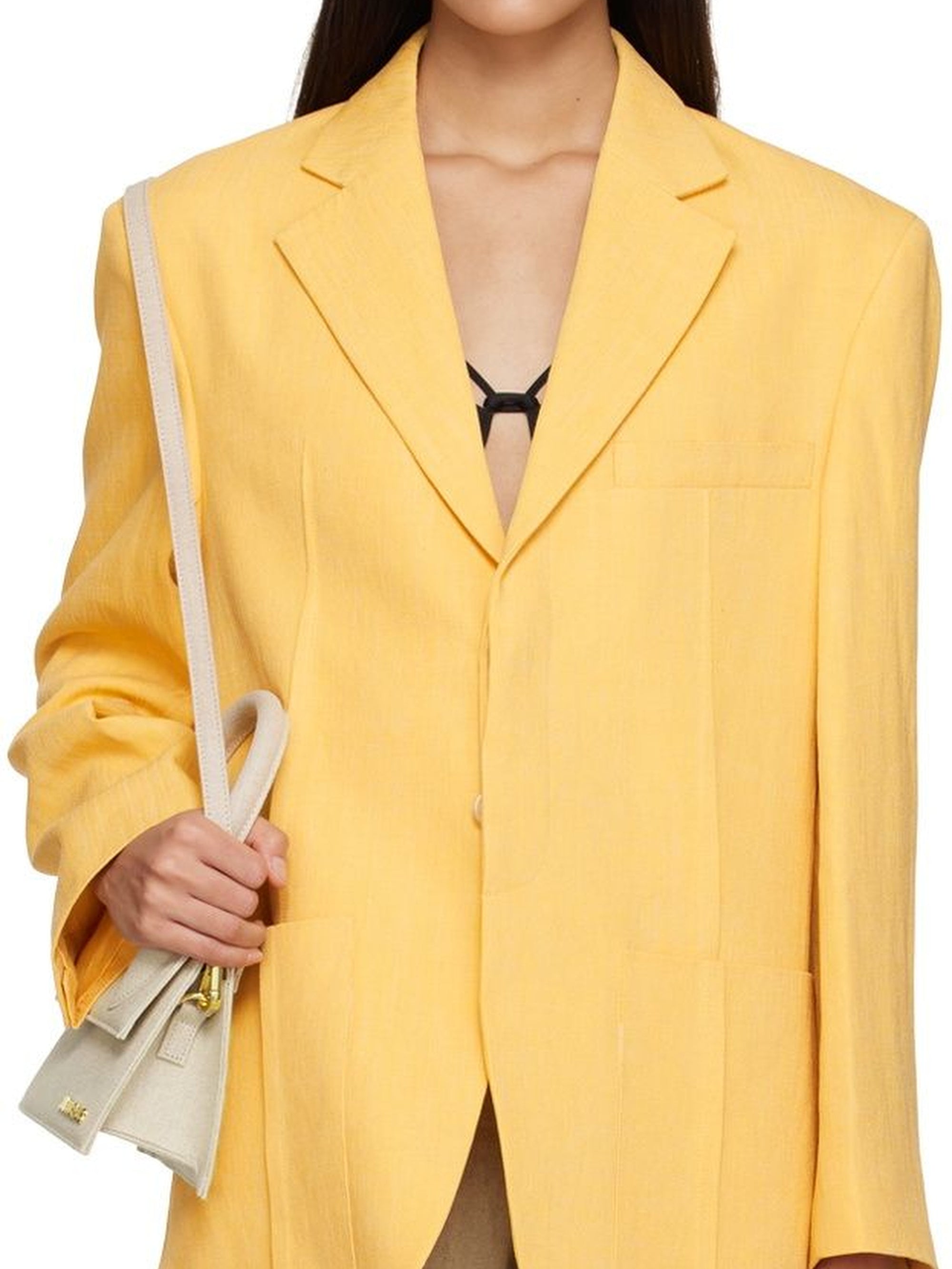 Veste D'Homme en lin - Yellow