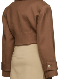 Veste Picchu en laine - Brown