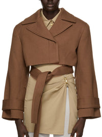 Veste Picchu en laine - Brown