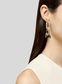 The Chiquito Hoops Earrings - Light Gold