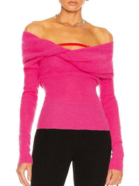Pull Ascua en laine - Pink