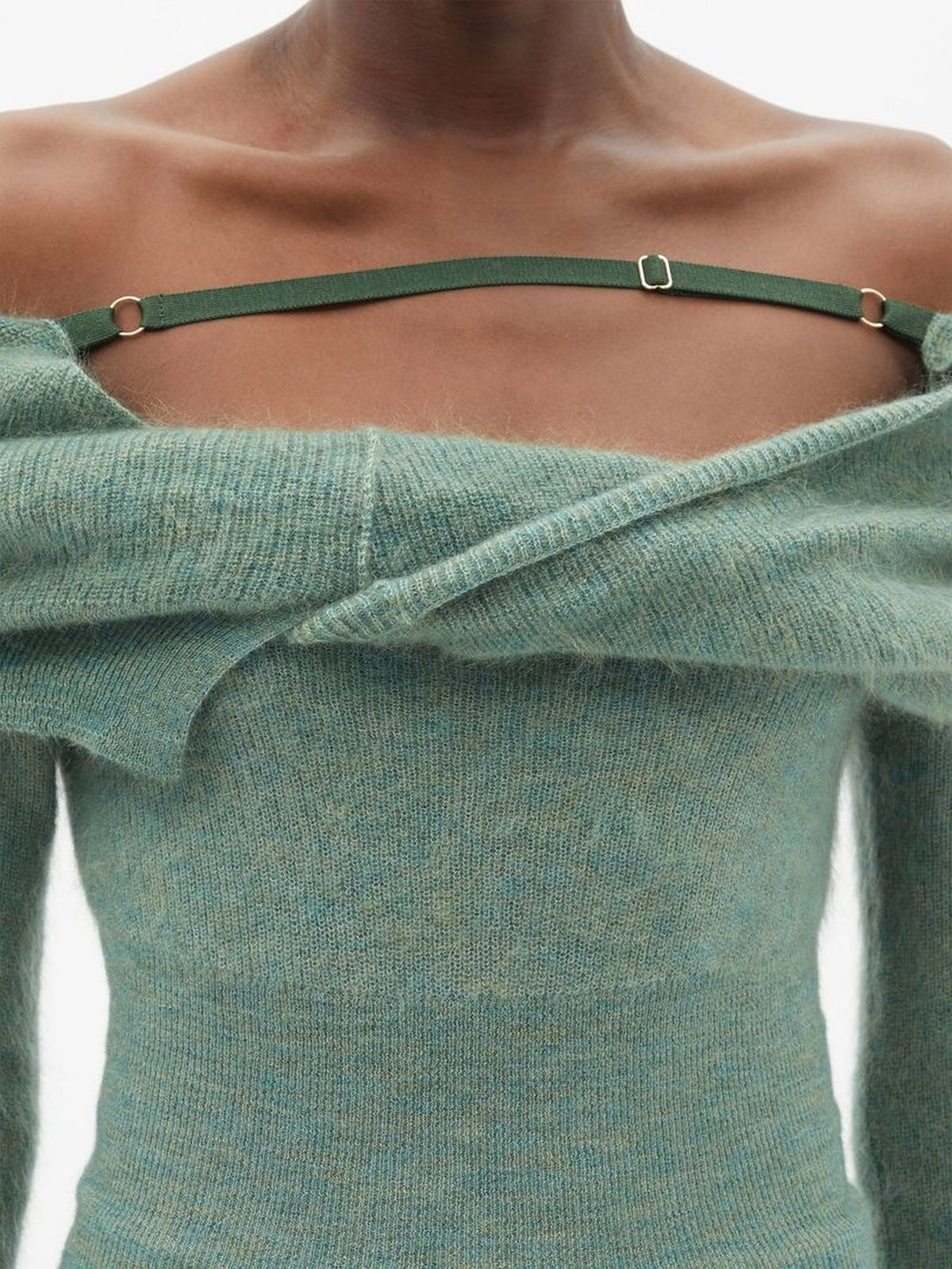 Pull Ascua en laine - Green