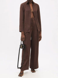 The Notte Pants - Dark Brown
