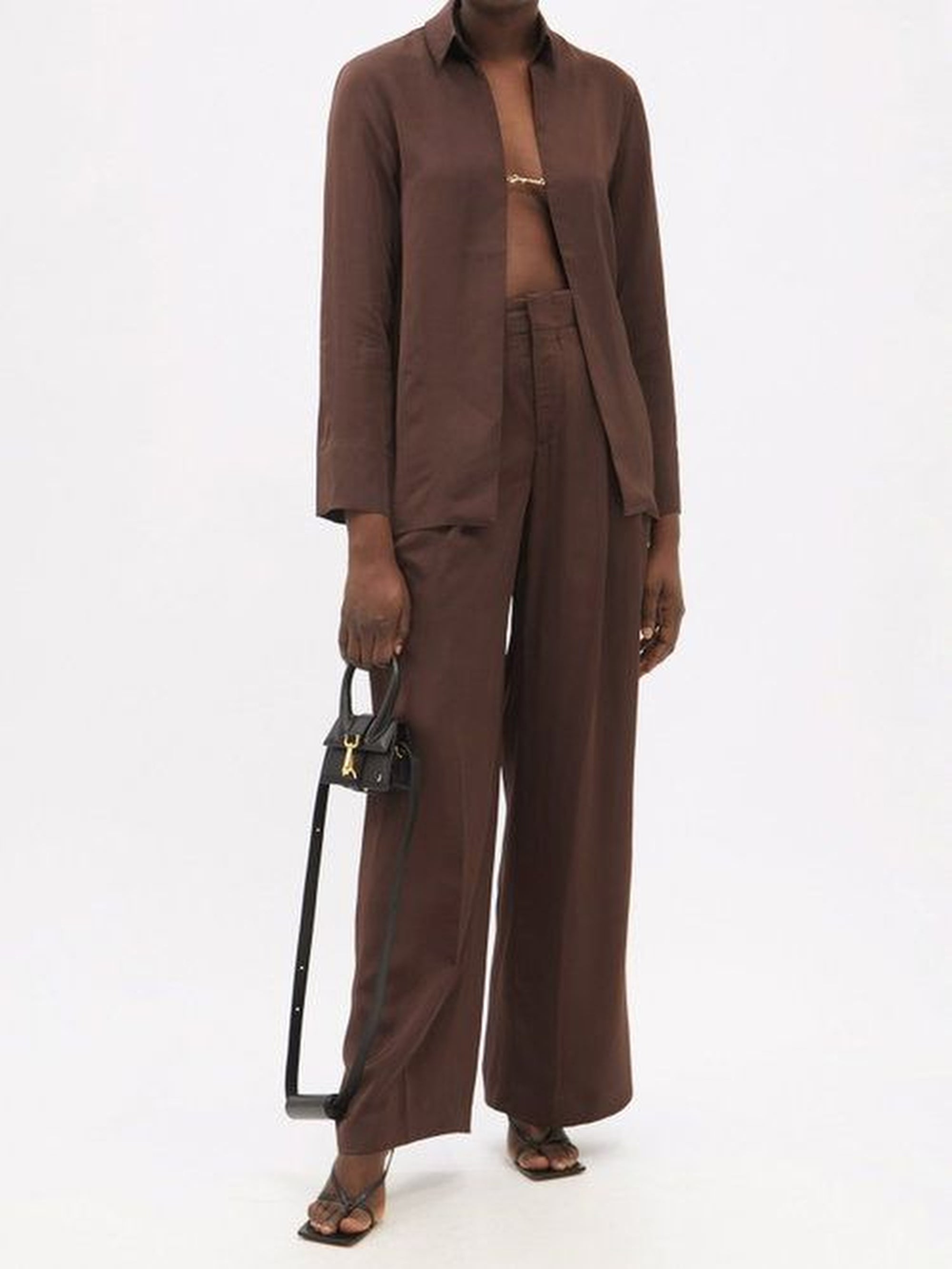 The Notte Pants - Dark Brown