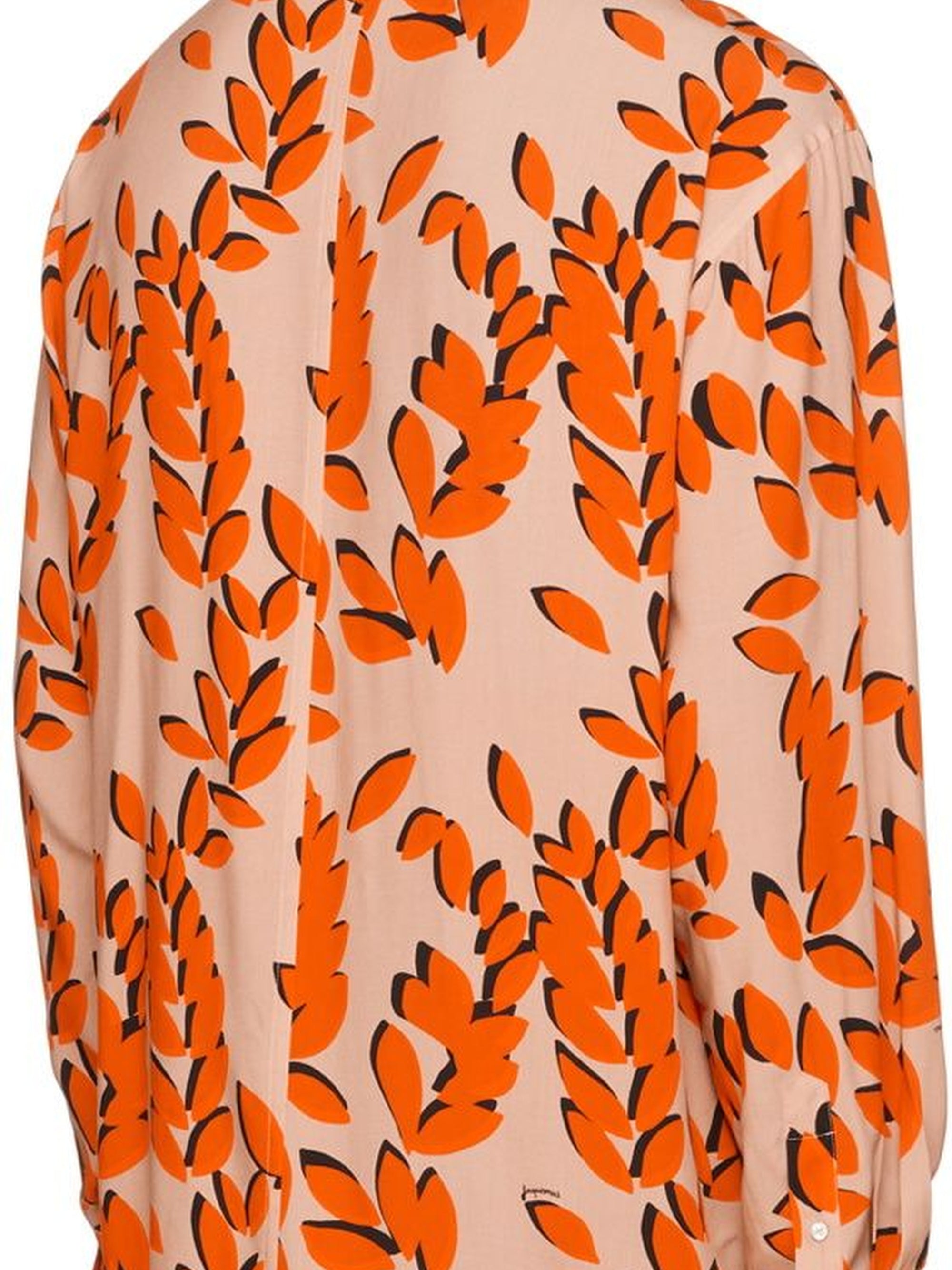 Chemise Baou imprimée - Orange Leaves