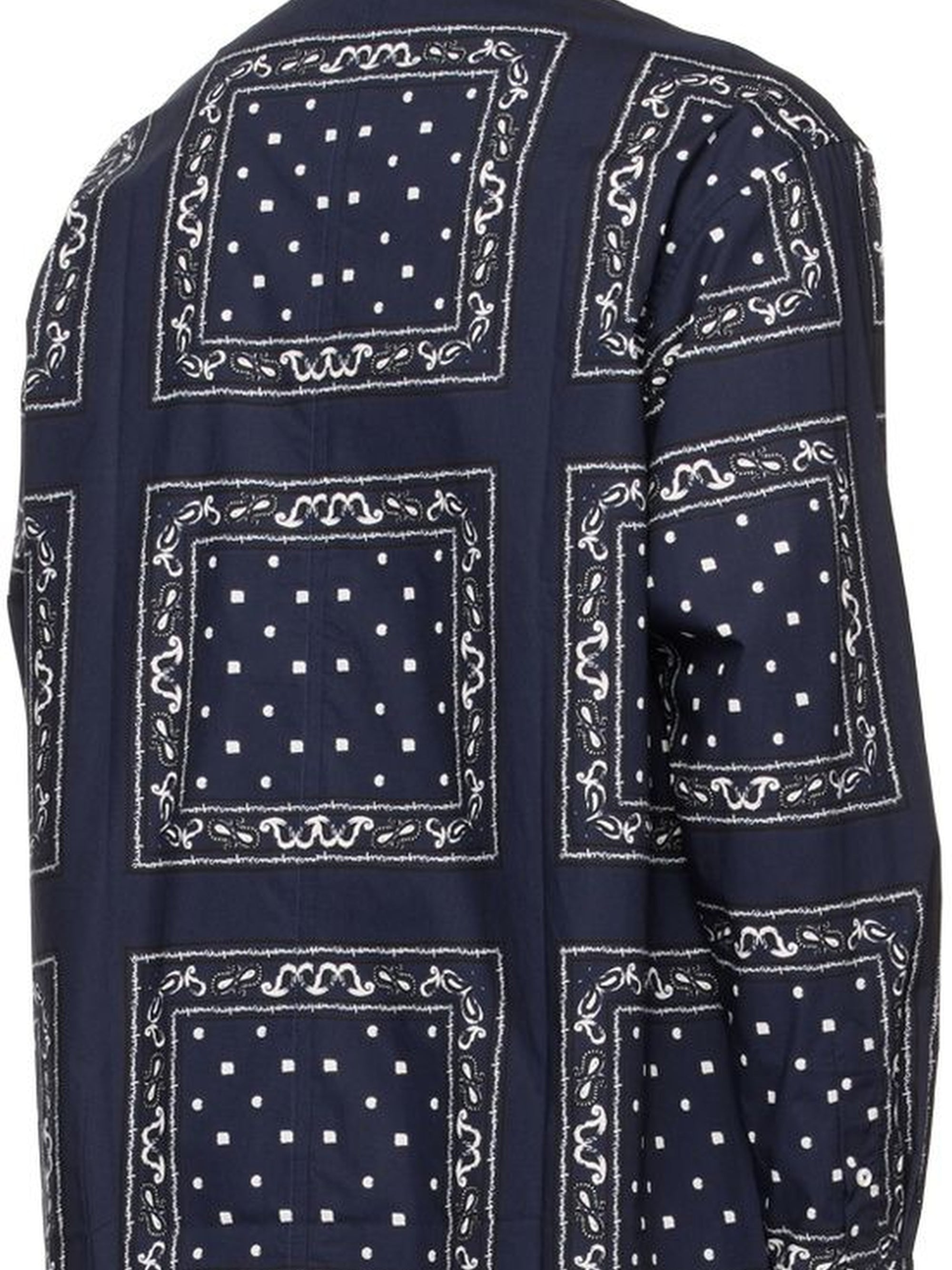 Chemise Baou imprimée - Navy Paisley