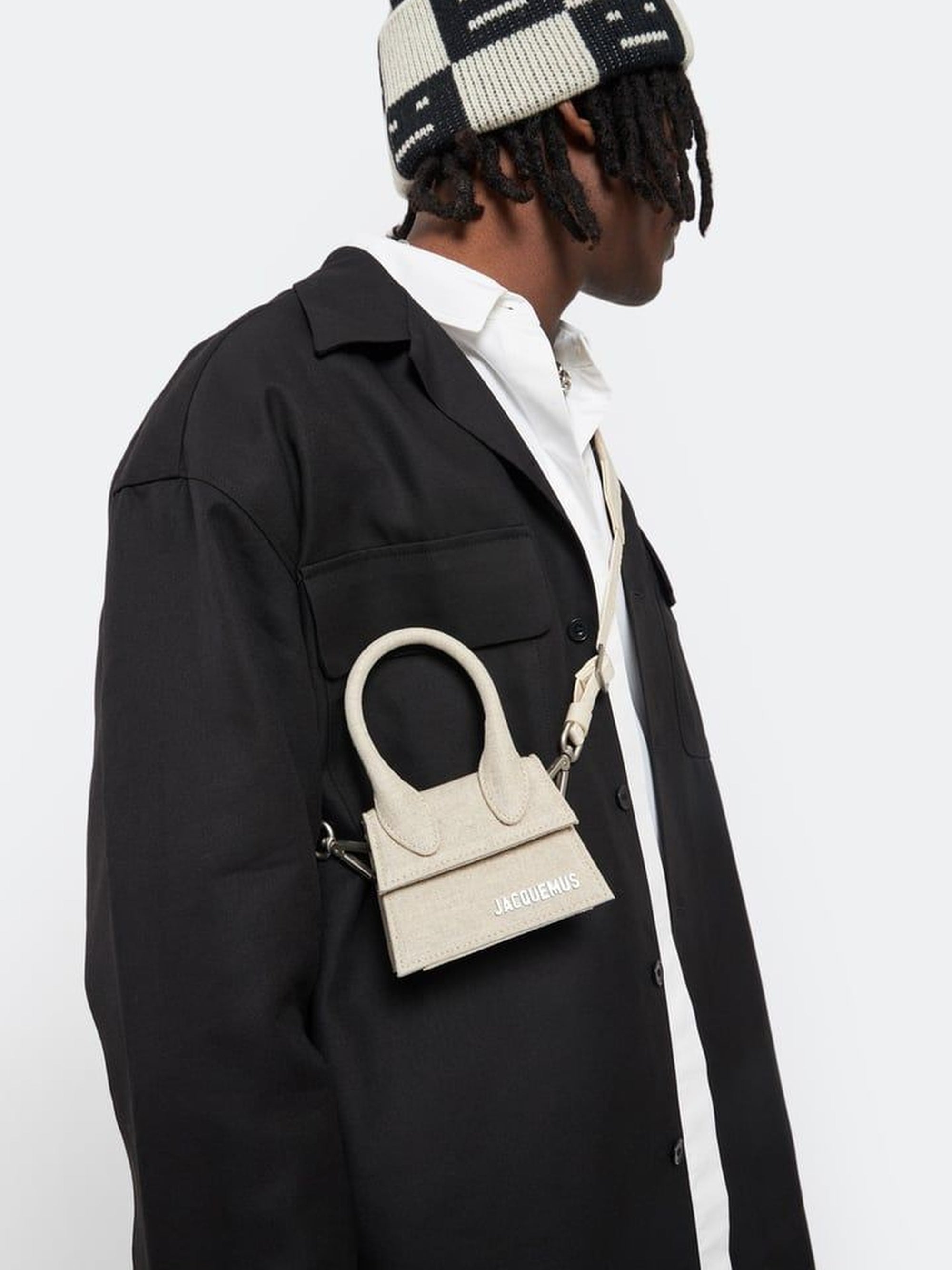 The Chiquito Mini Bag men - Light Greige