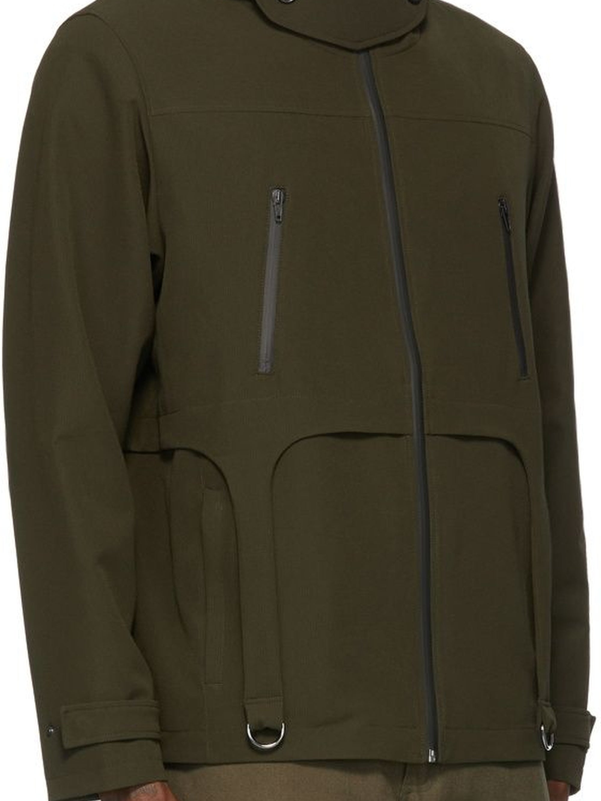 Blouson Draio à capuche - Dark Khaki