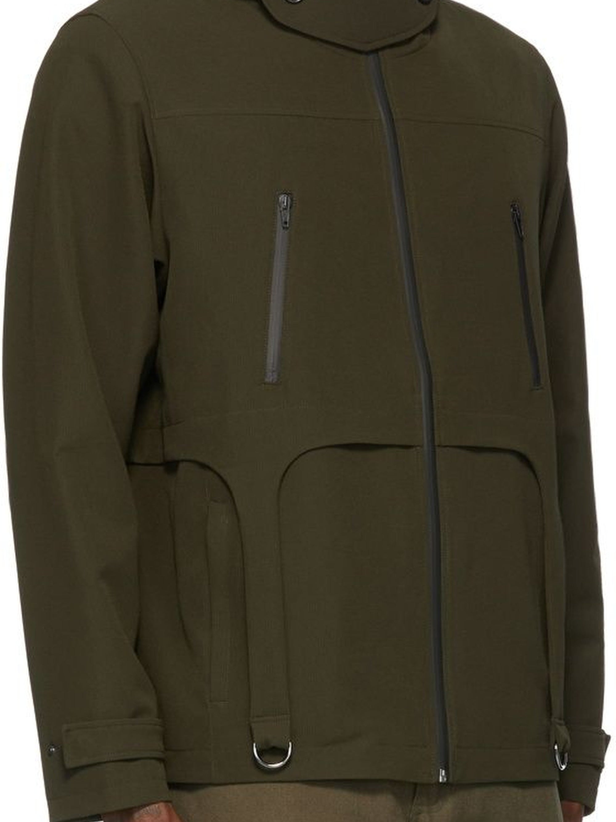 DARK KHAKI LE BLOUSON DRAIO