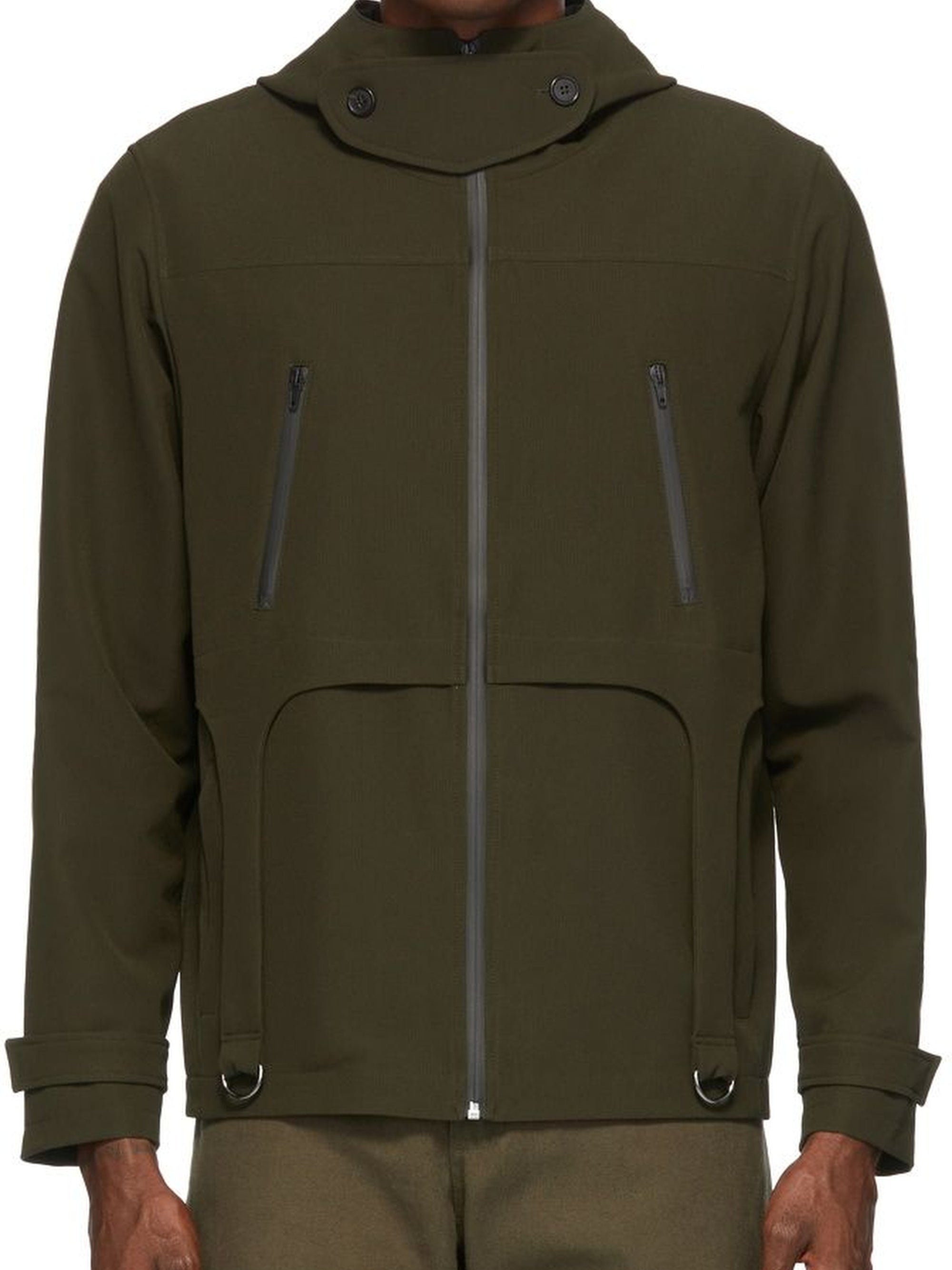 Blouson Draio à capuche - Dark Khaki