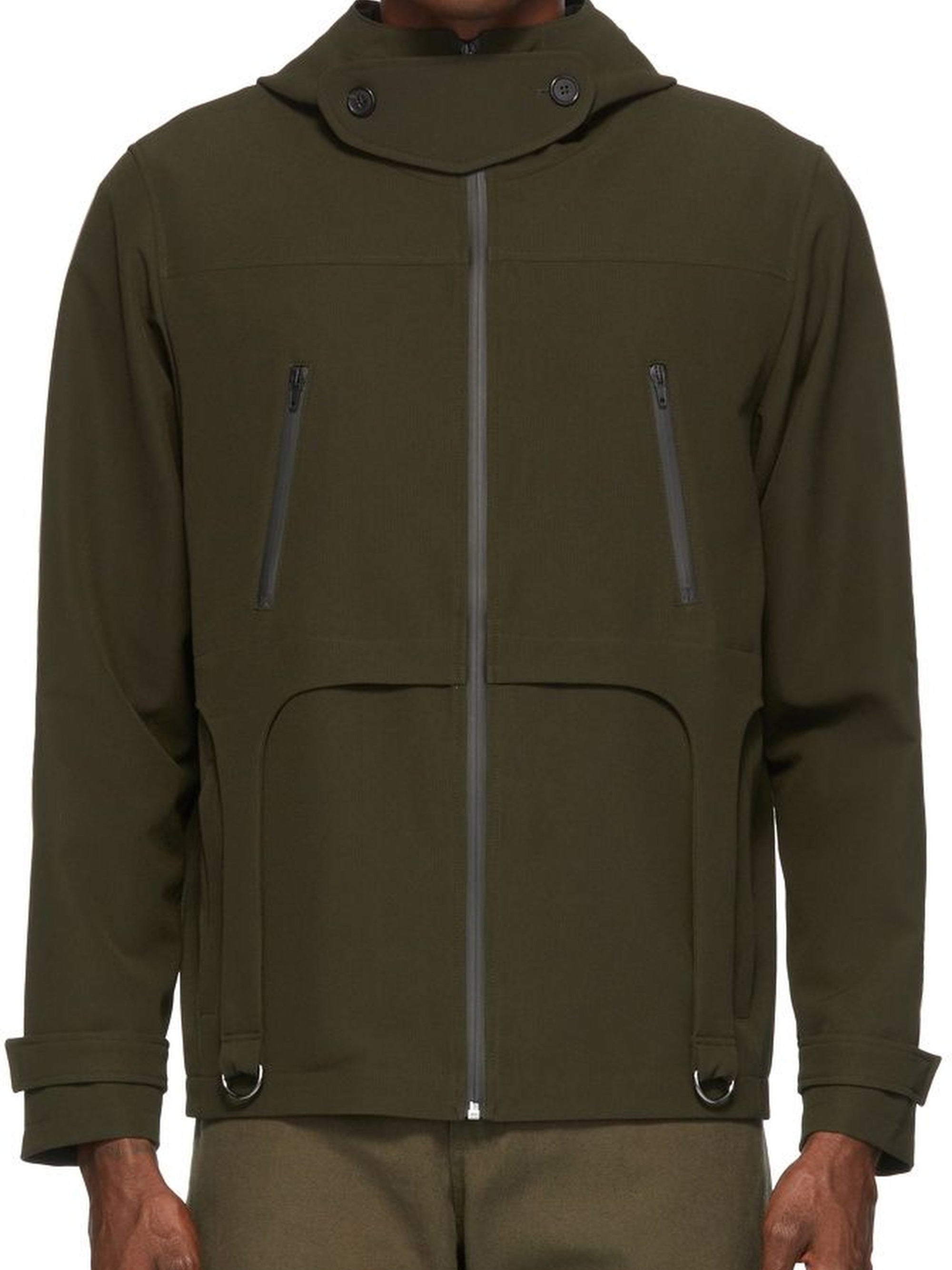 DARK KHAKI LE BLOUSON DRAIO