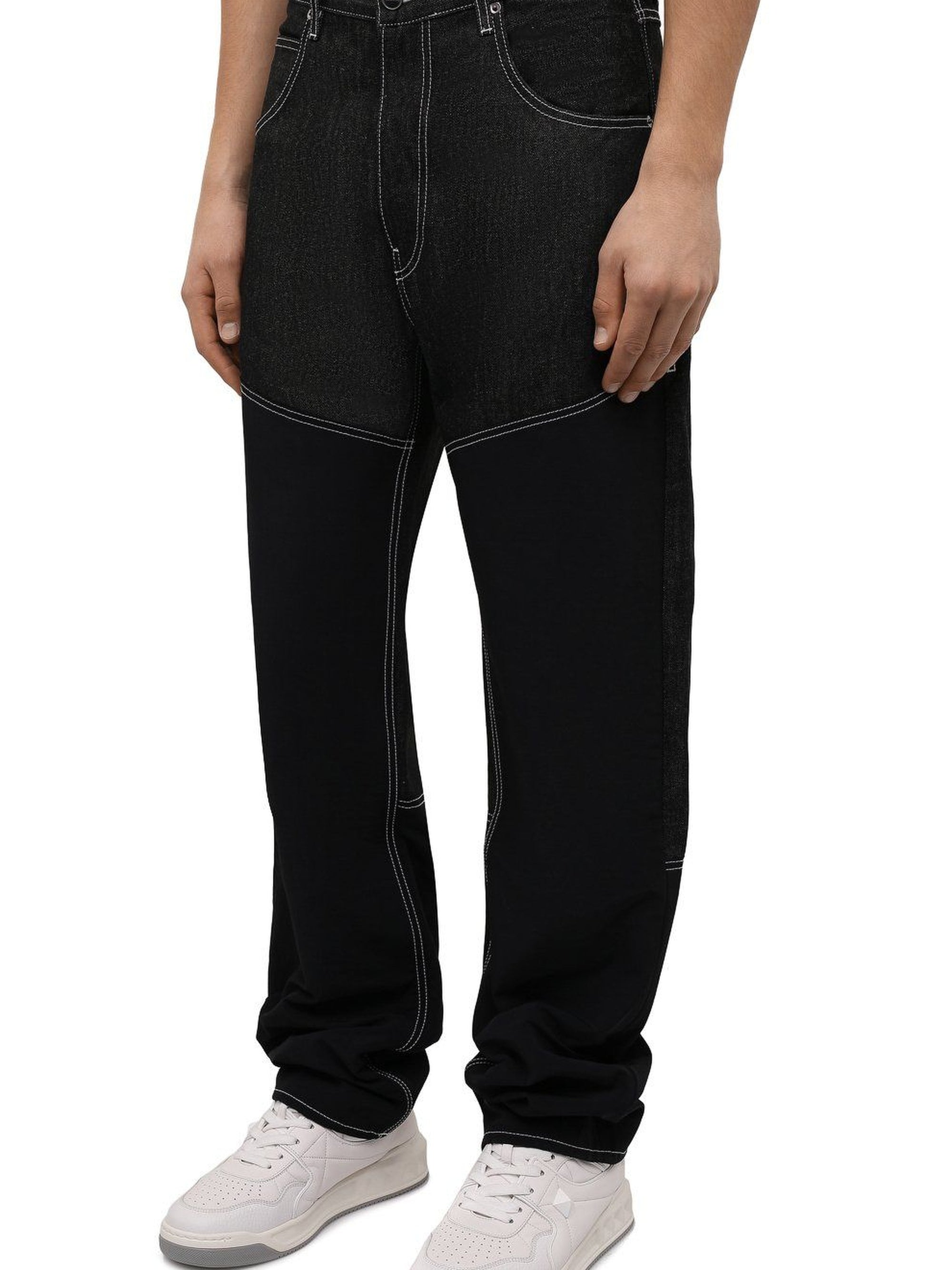 Pantalon De-Nimes Meunier en denim - Black