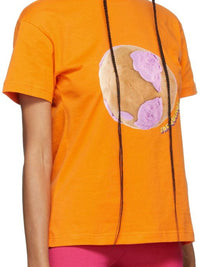 PRINT ORANGE 2 LE TSHIRT MONDE
