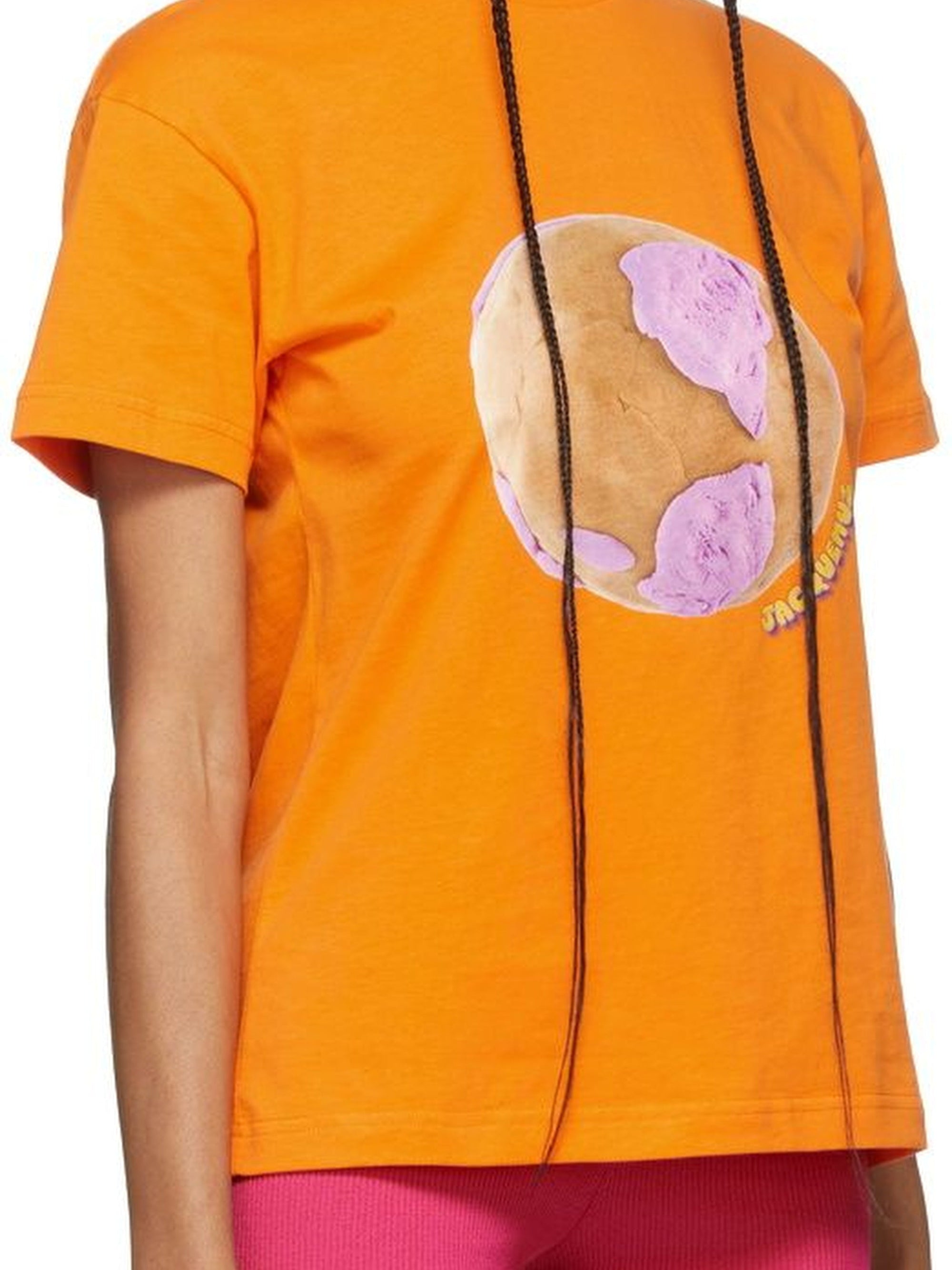 PRINT ORANGE 2 LE TSHIRT MONDE